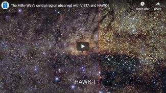 The Milky Way’s central region observed with VISTA and HAWK-I